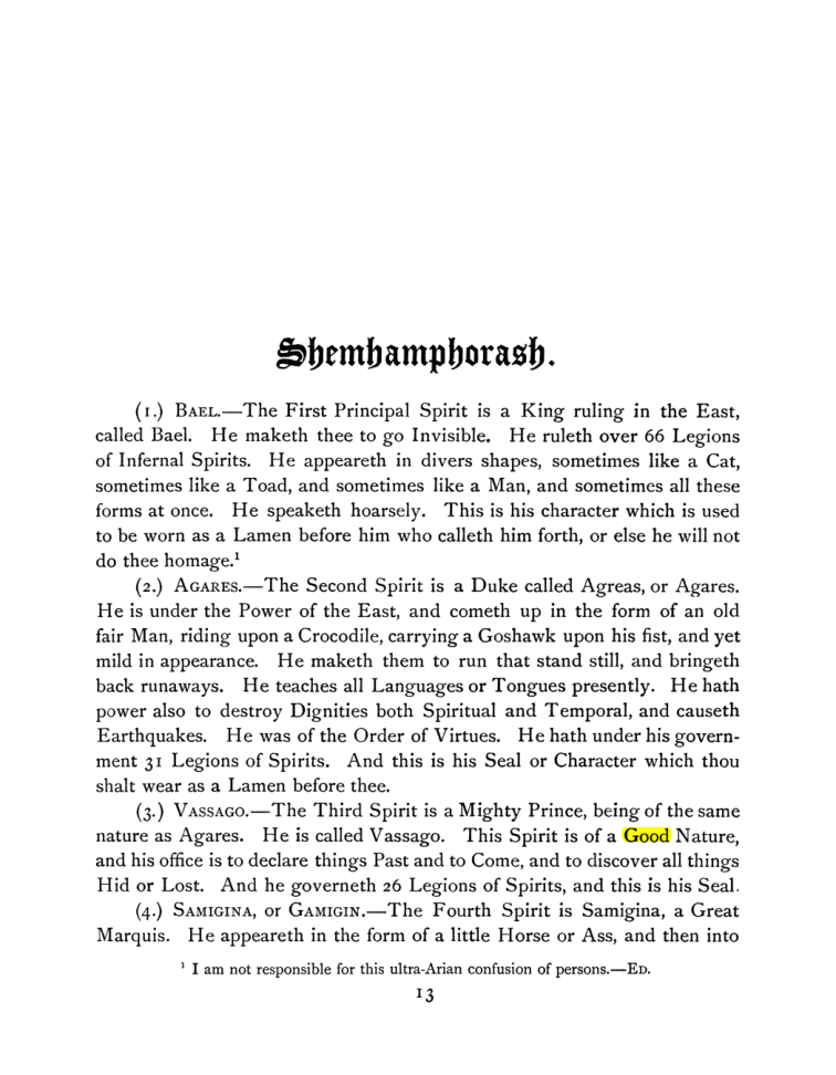 Original scan of The Goetia, PDF page 27