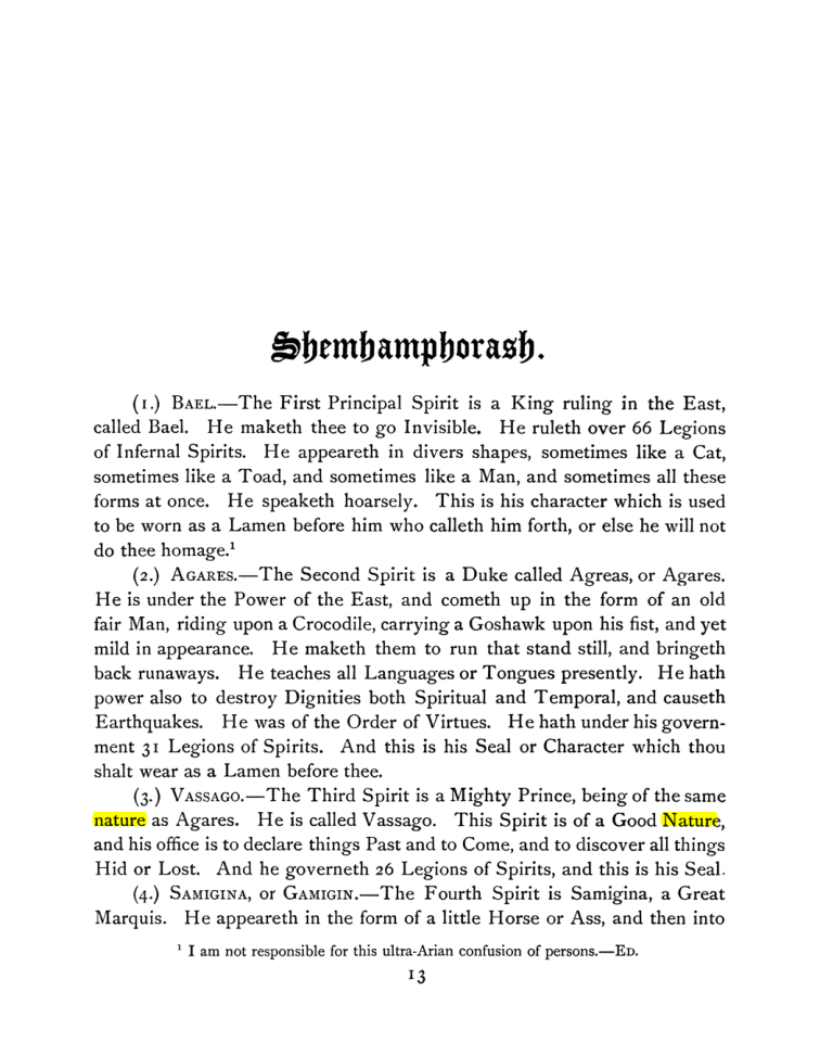 Original scan of The Goetia, PDF page 27