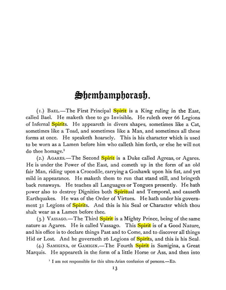 Original scan of The Goetia, PDF page 27
