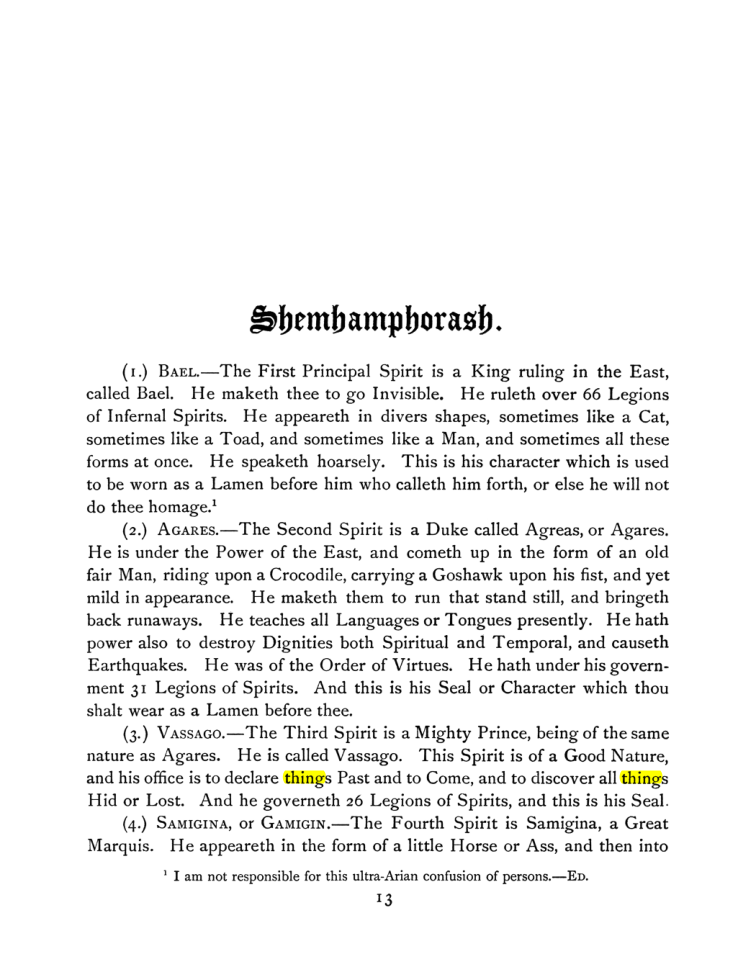 Original scan of The Goetia, PDF page 27
