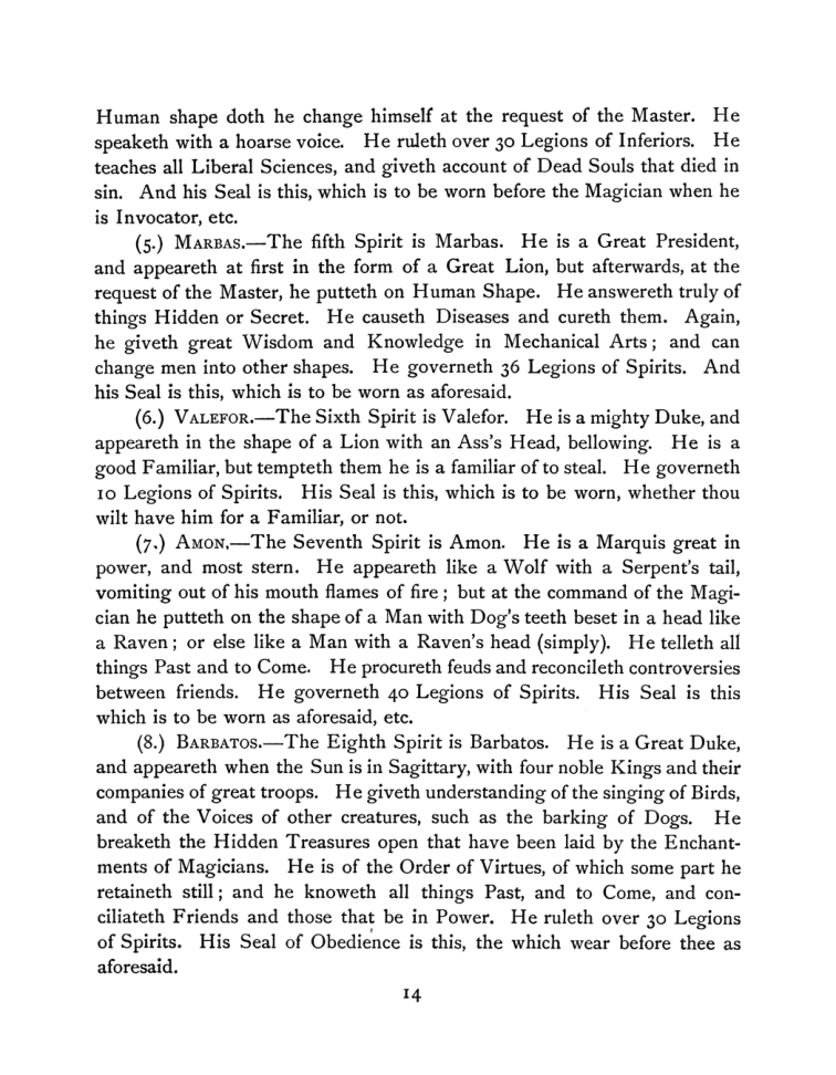 Original scan of The Goetia, PDF page 28