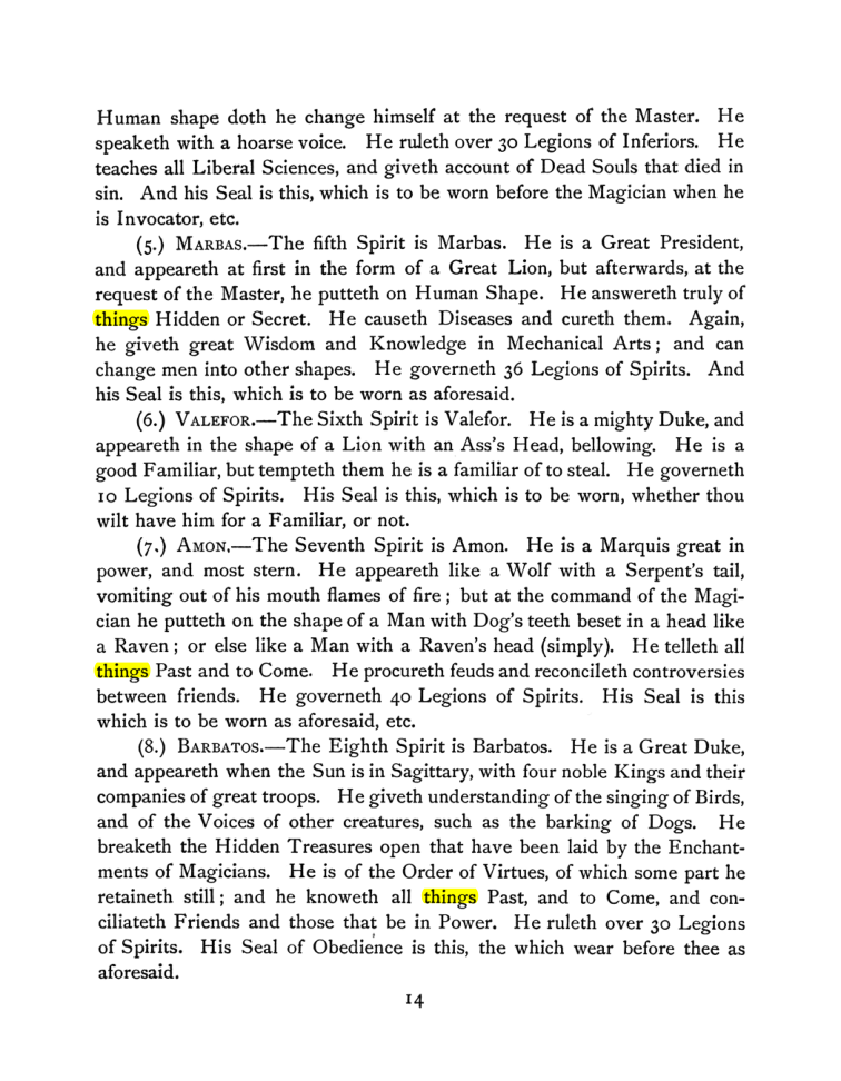 Original scan of The Goetia, PDF page 28