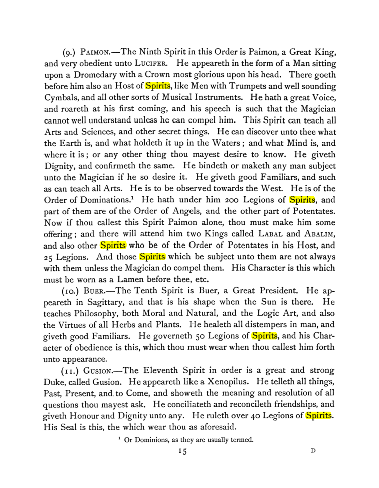 Original scan of The Goetia, PDF page 29