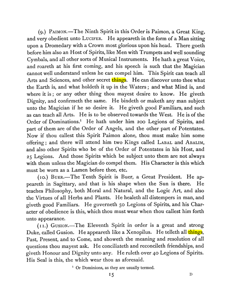 Original scan of The Goetia, PDF page 29