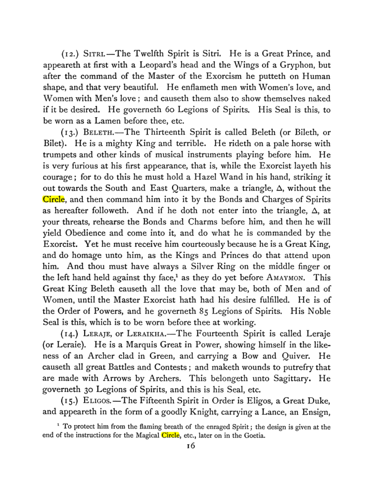 Original scan of The Goetia, PDF page 30