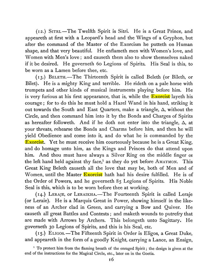 Original scan of The Goetia, PDF page 30