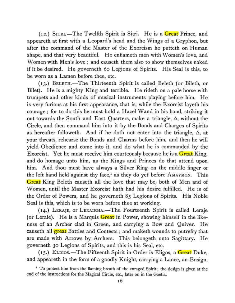 Original scan of The Goetia, PDF page 30