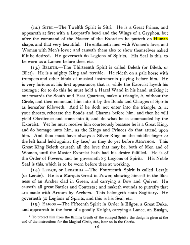Original scan of The Goetia, PDF page 30