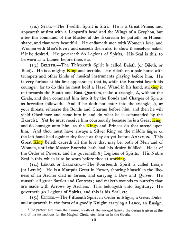 Original scan of The Goetia, PDF page 30