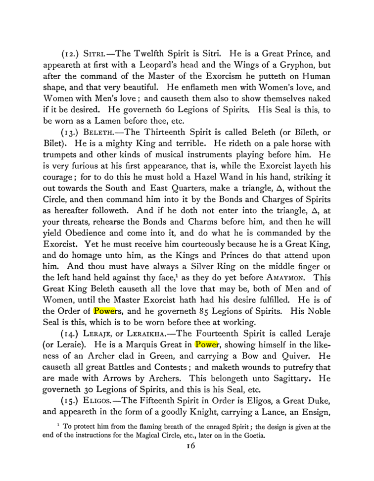 Original scan of The Goetia, PDF page 30