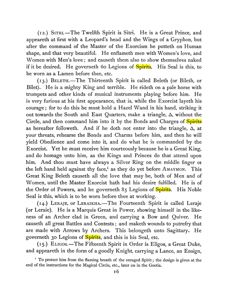 Original scan of The Goetia, PDF page 30