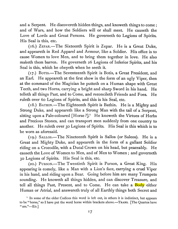 Original scan of The Goetia, PDF page 31