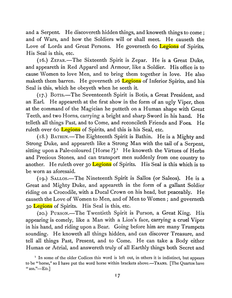 Original scan of The Goetia, PDF page 31