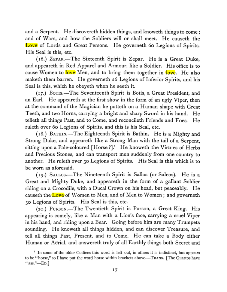 Original scan of The Goetia, PDF page 31