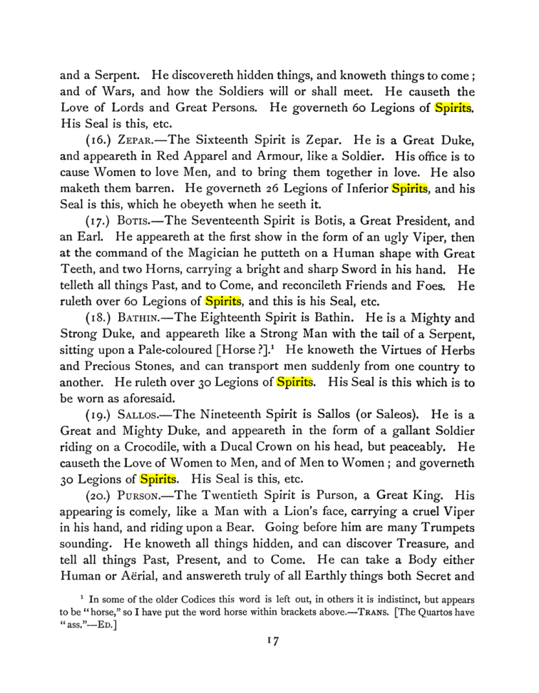 Original scan of The Goetia, PDF page 31