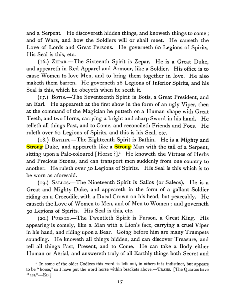 Original scan of The Goetia, PDF page 31