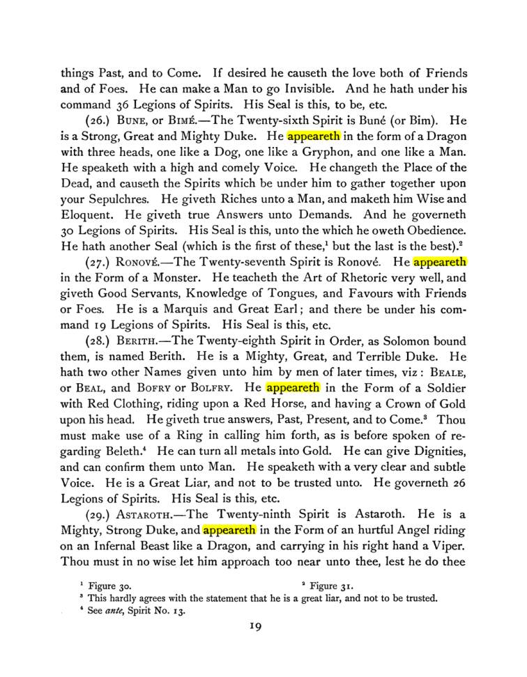 Original scan of The Goetia, PDF page 33