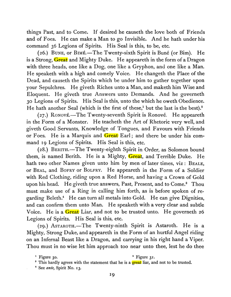 Original scan of The Goetia, PDF page 33
