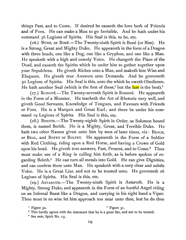 Original scan of The Goetia, PDF page 33