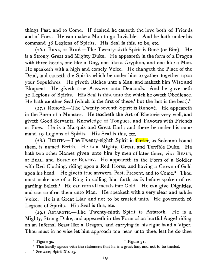 Original scan of The Goetia, PDF page 33