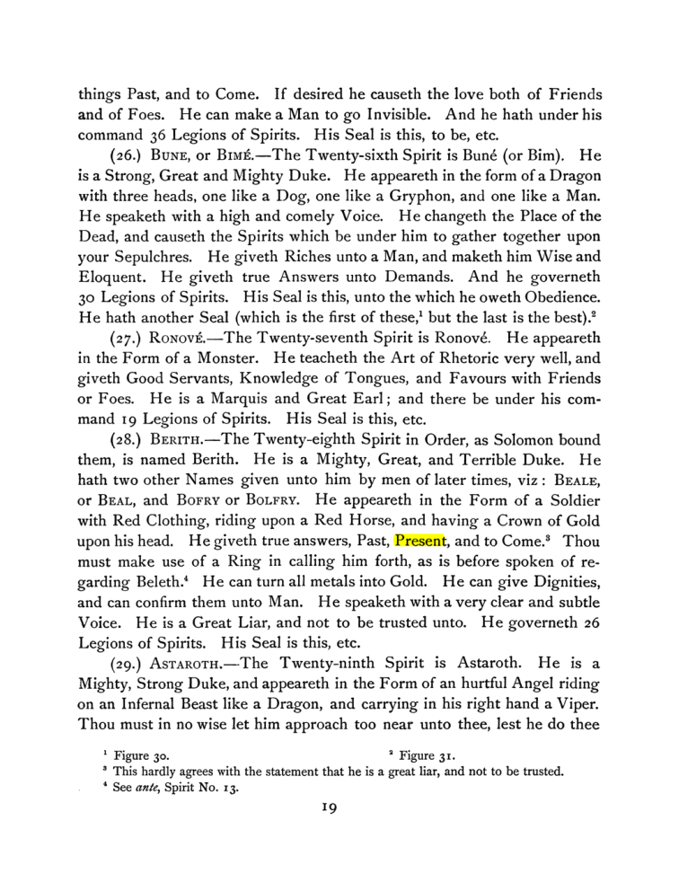Original scan of The Goetia, PDF page 33