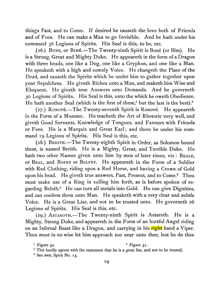 Original scan of The Goetia, PDF page 33