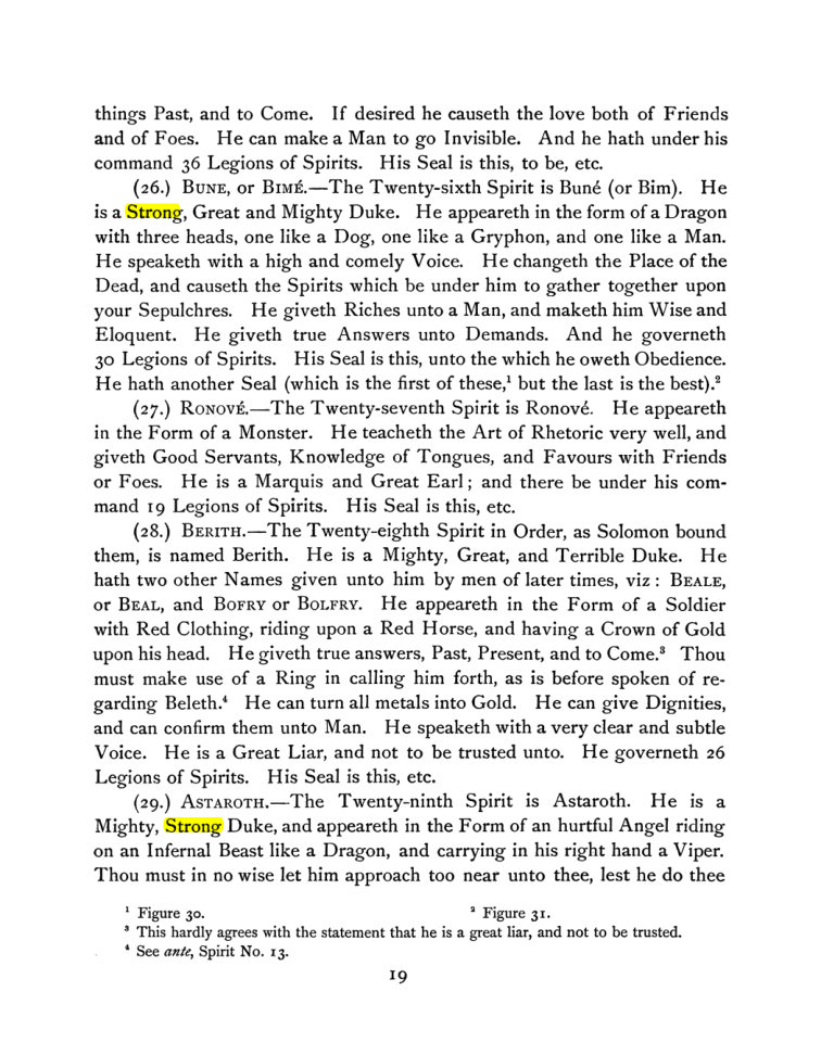 Original scan of The Goetia, PDF page 33
