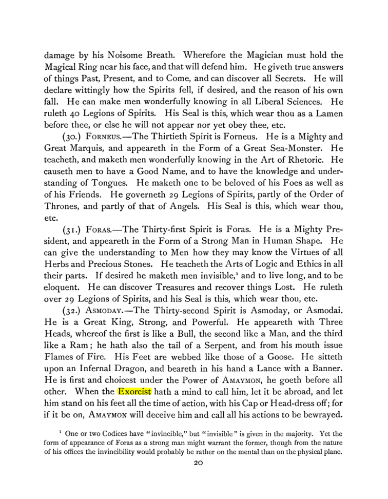 Original scan of The Goetia, PDF page 34