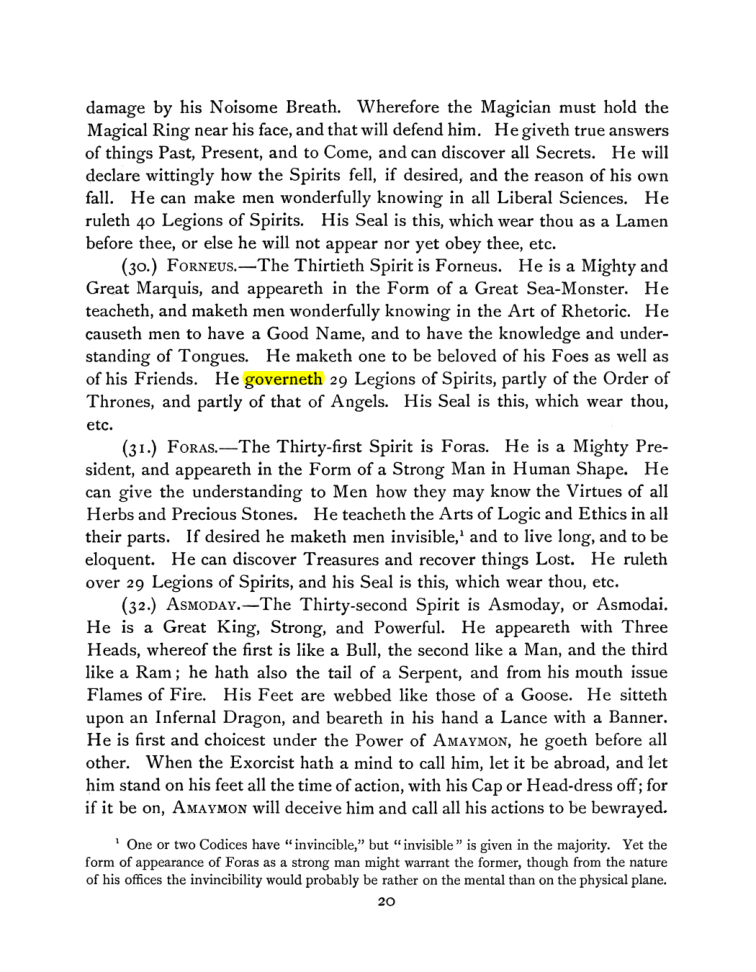 Original scan of The Goetia, PDF page 34