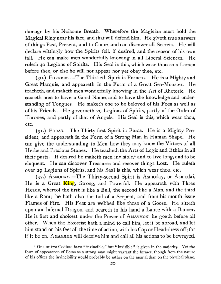 Original scan of The Goetia, PDF page 34