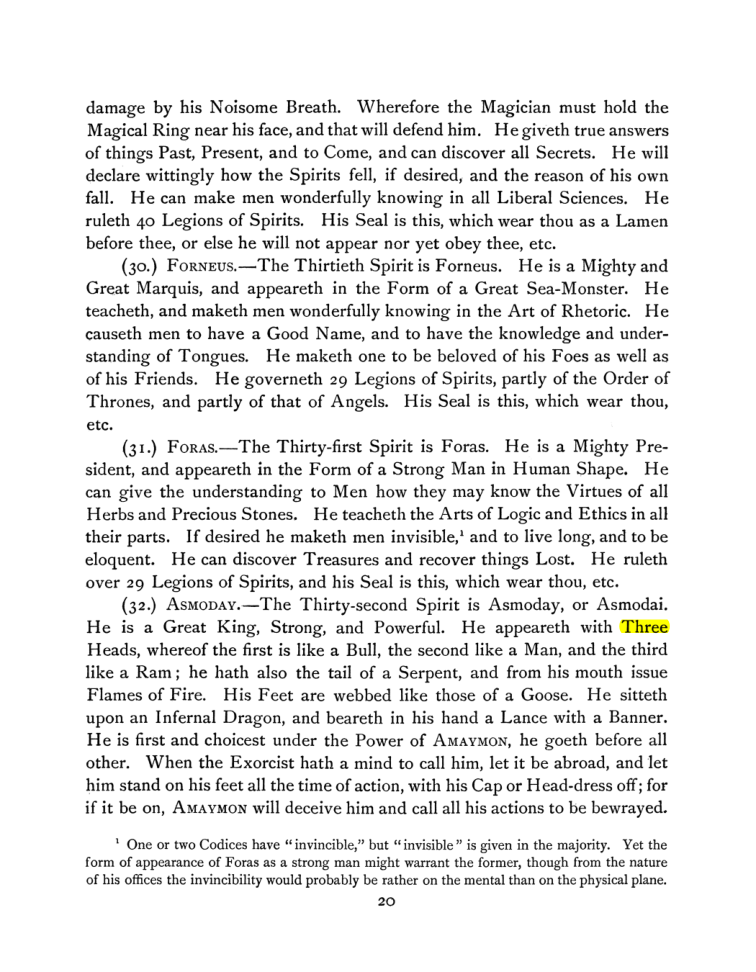Original scan of The Goetia, PDF page 34