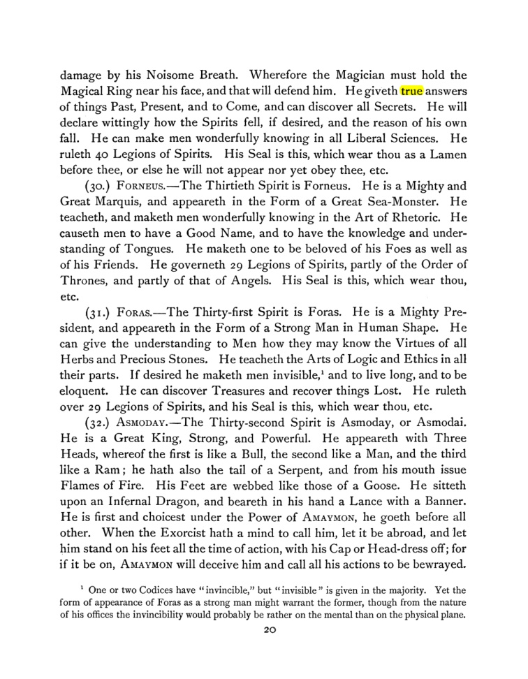 Original scan of The Goetia, PDF page 34