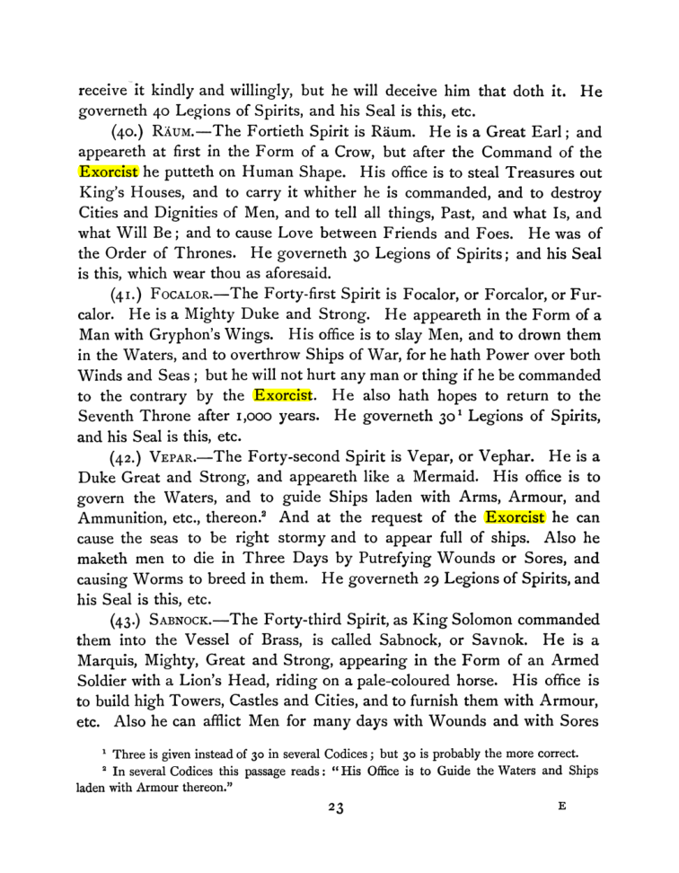 Original scan of The Goetia, PDF page 37