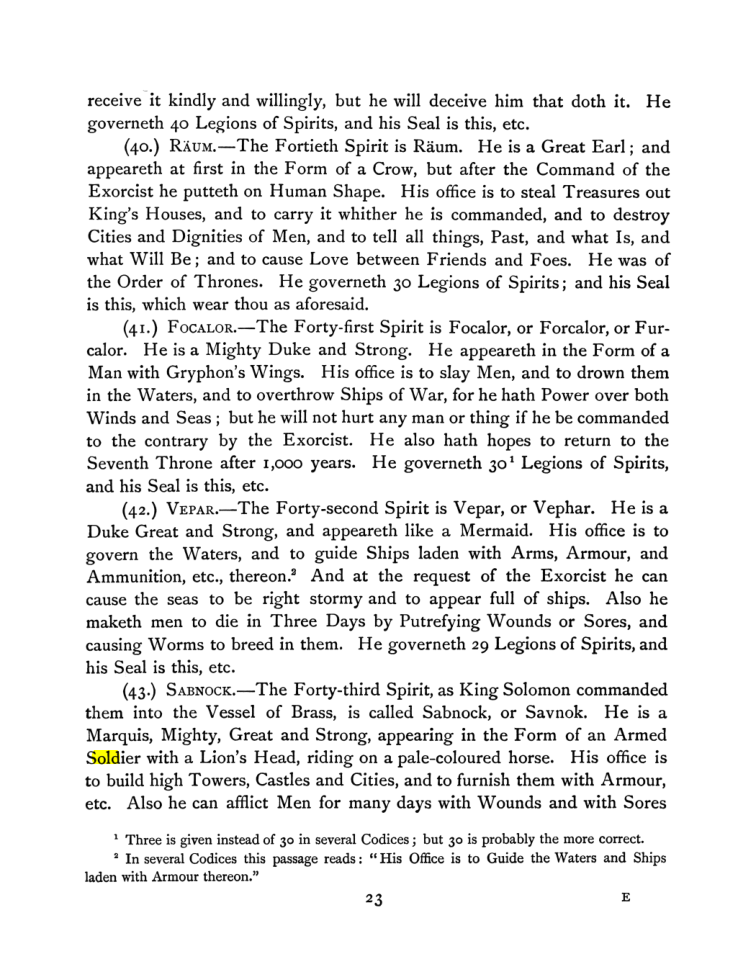 Original scan of The Goetia, PDF page 37