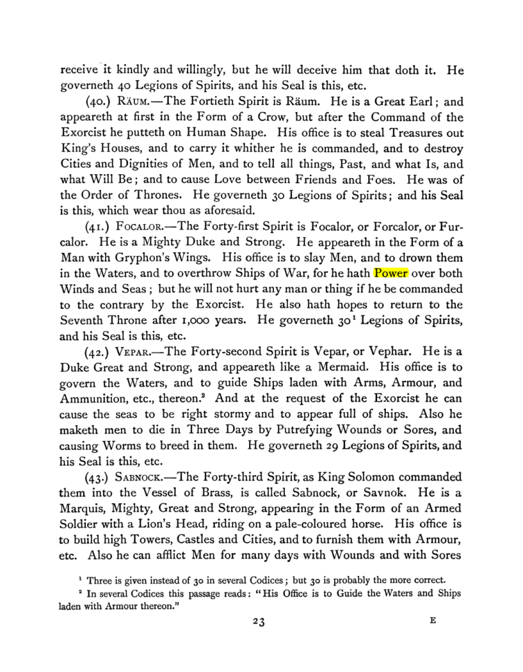 Original scan of The Goetia, PDF page 37