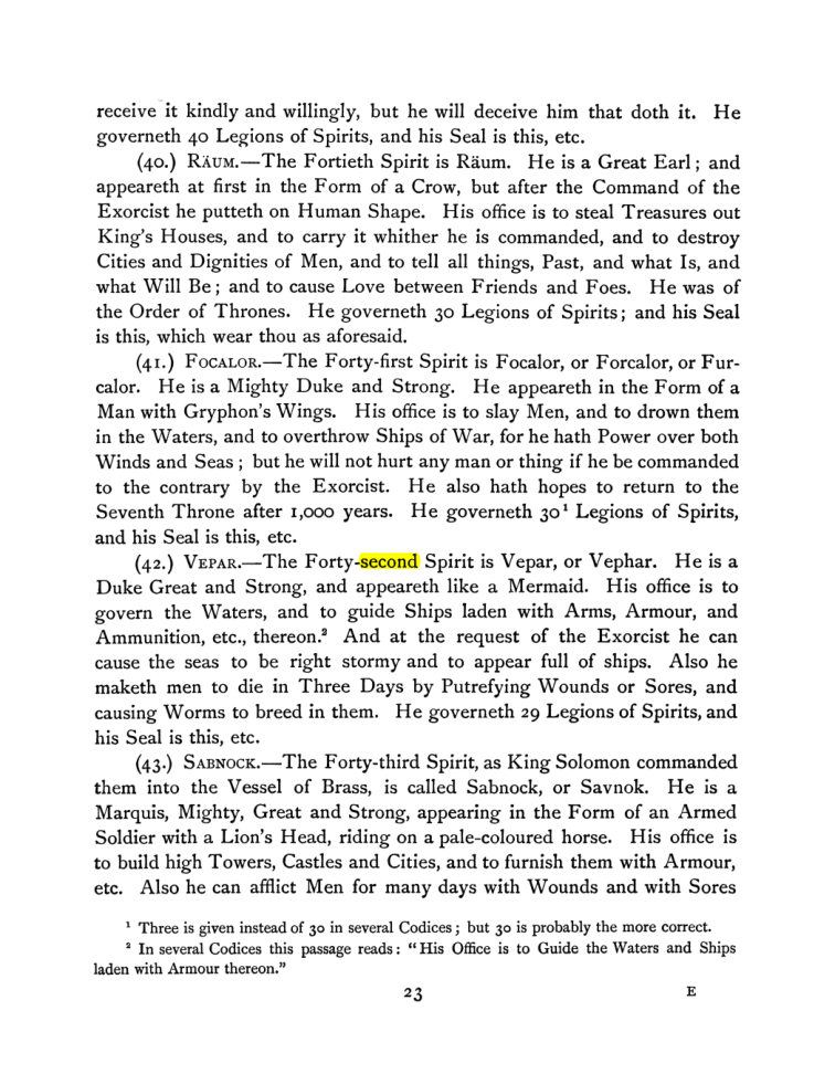 Original scan of The Goetia, PDF page 37