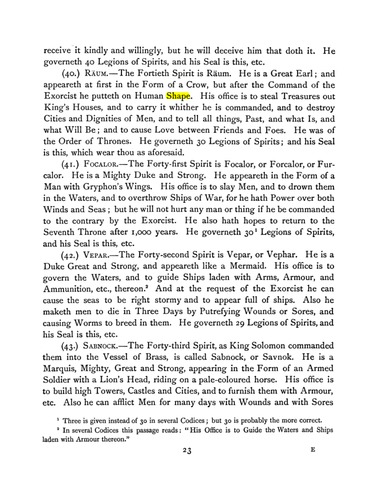 Original scan of The Goetia, PDF page 37