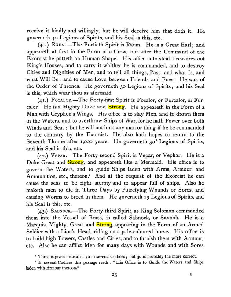 Original scan of The Goetia, PDF page 37