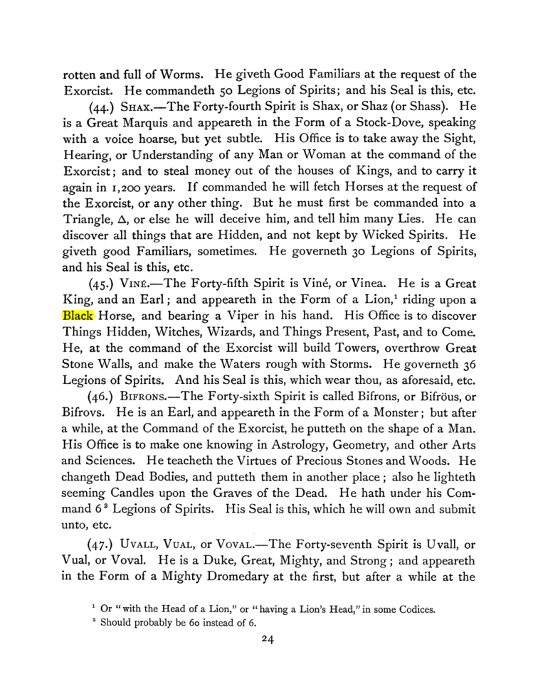 Original scan of The Goetia, PDF page 38