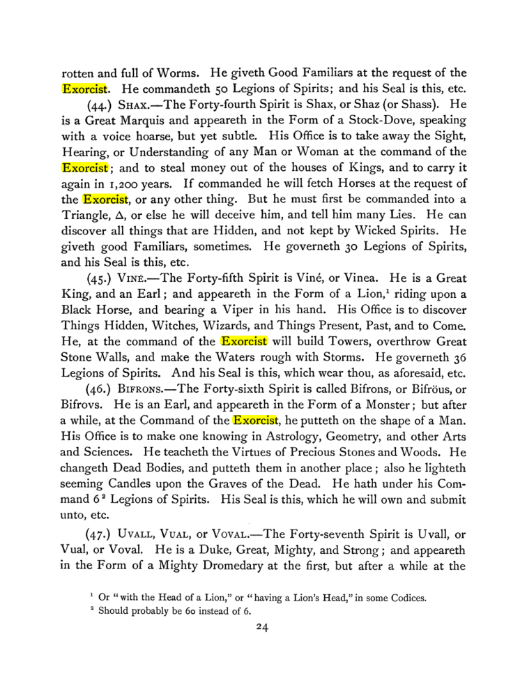 Original scan of The Goetia, PDF page 38
