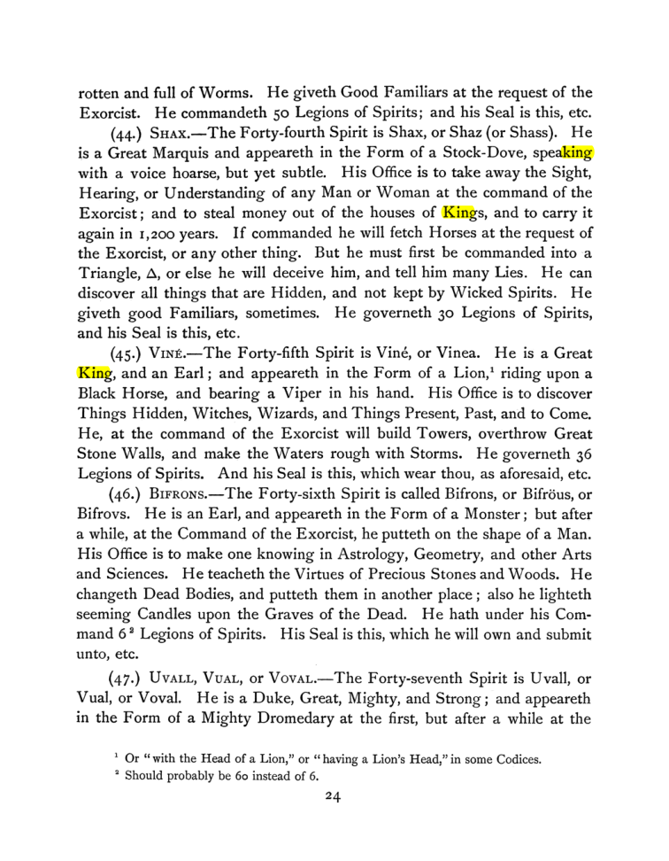 Original scan of The Goetia, PDF page 38