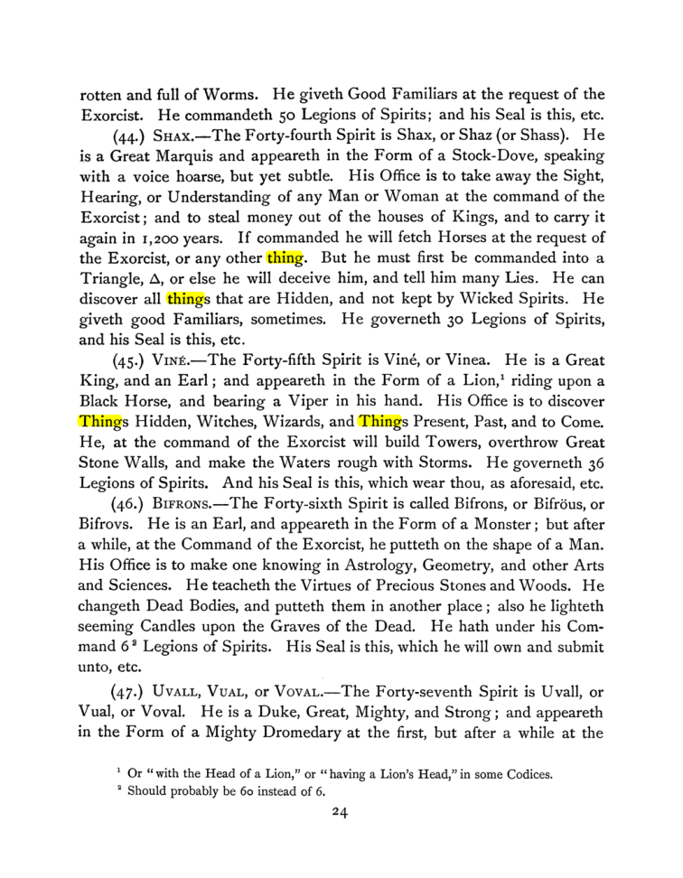 Original scan of The Goetia, PDF page 38
