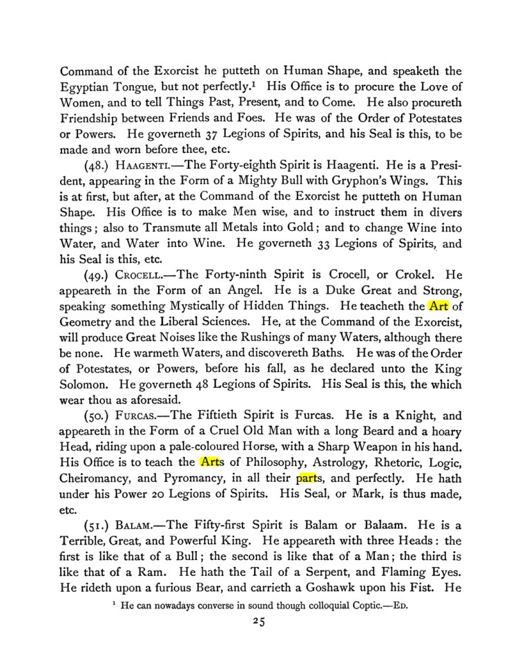 Original scan of The Goetia, PDF page 39