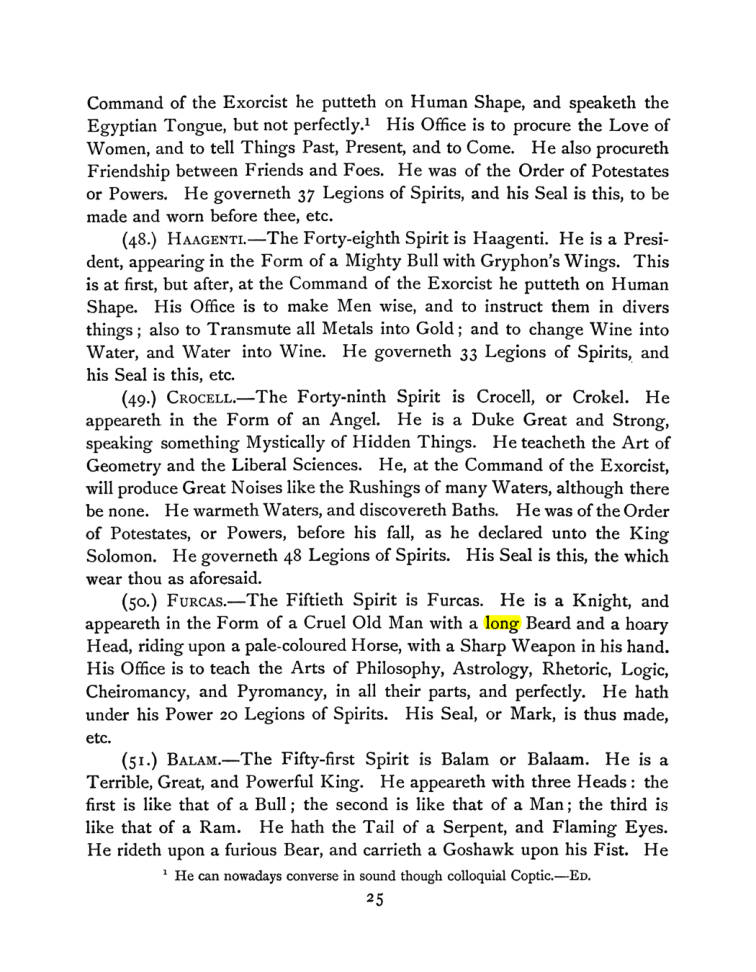 Original scan of The Goetia, PDF page 39