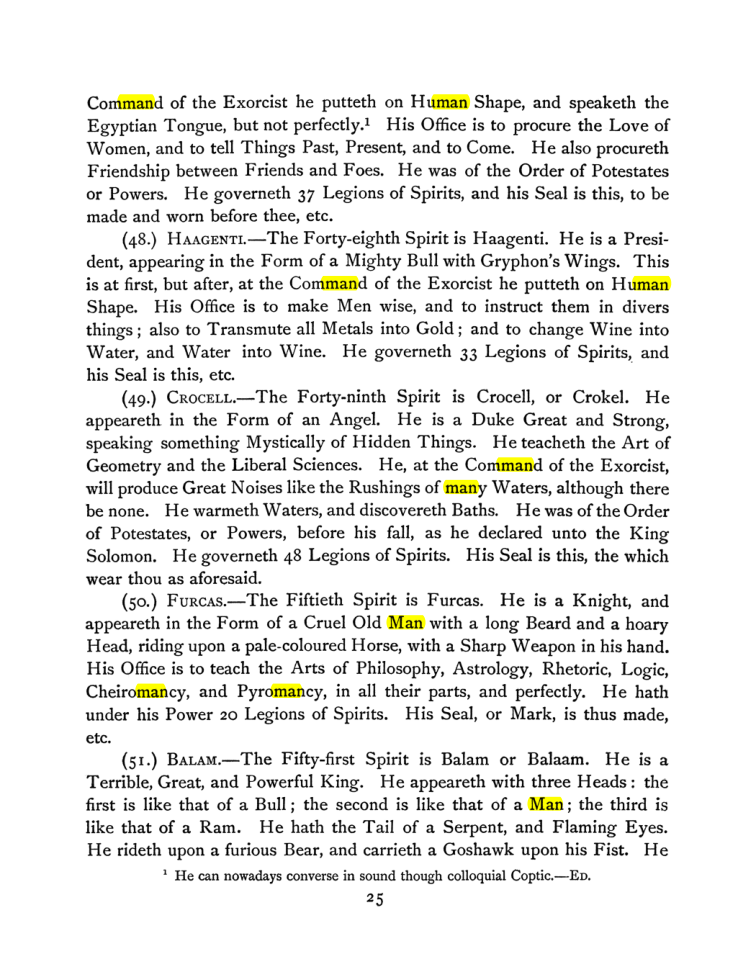Original scan of The Goetia, PDF page 39