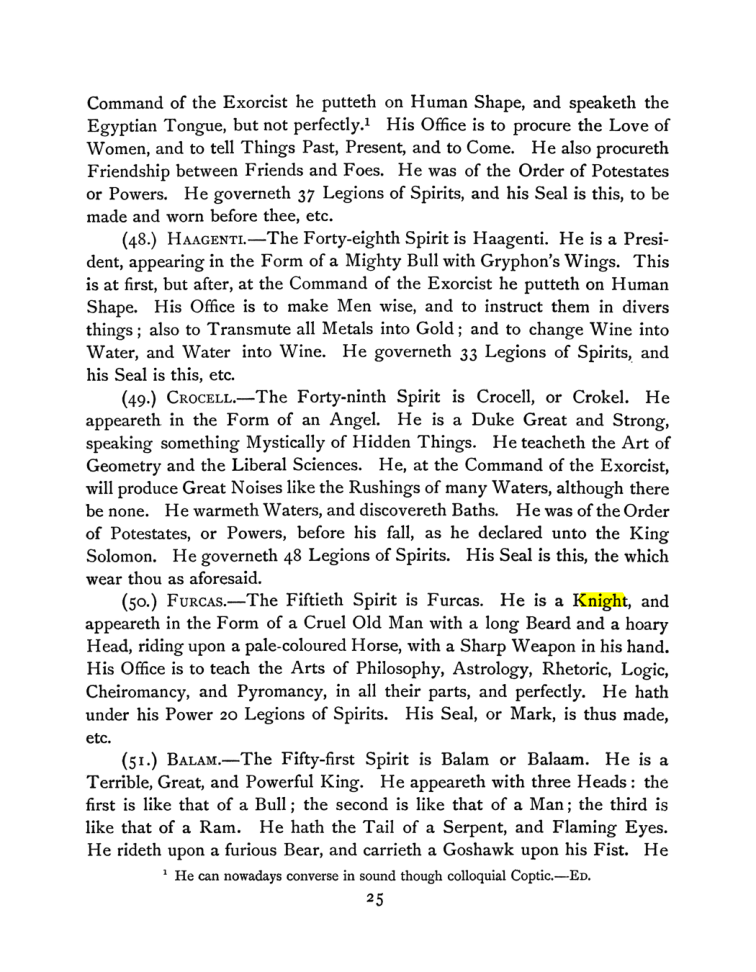 Original scan of The Goetia, PDF page 39