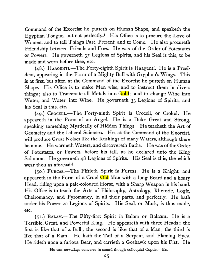 Original scan of The Goetia, PDF page 39