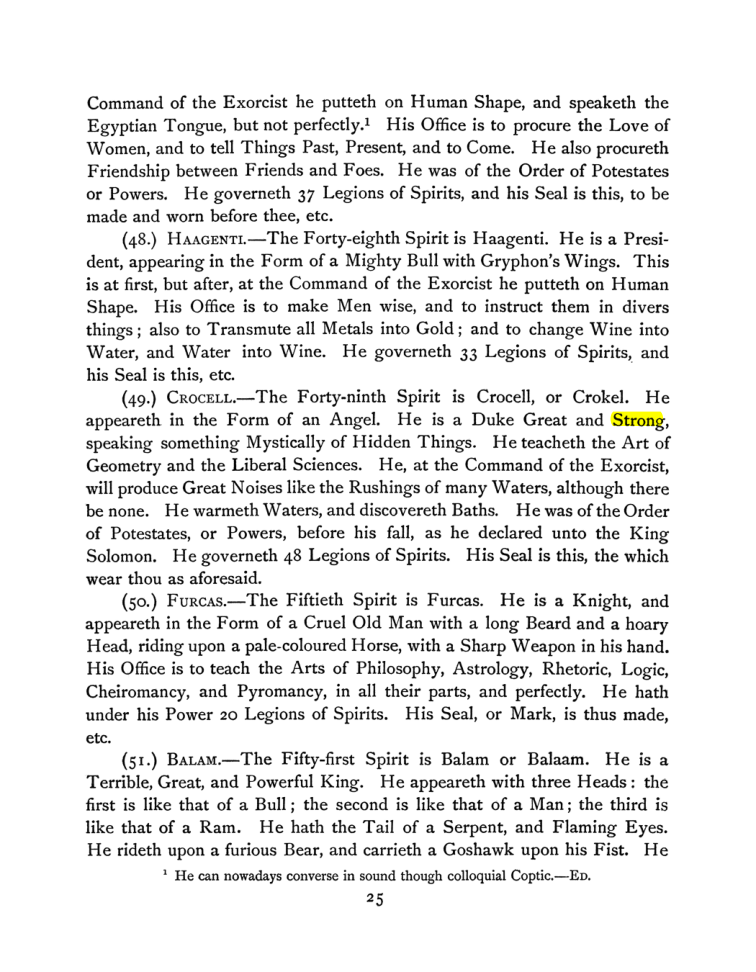 Original scan of The Goetia, PDF page 39