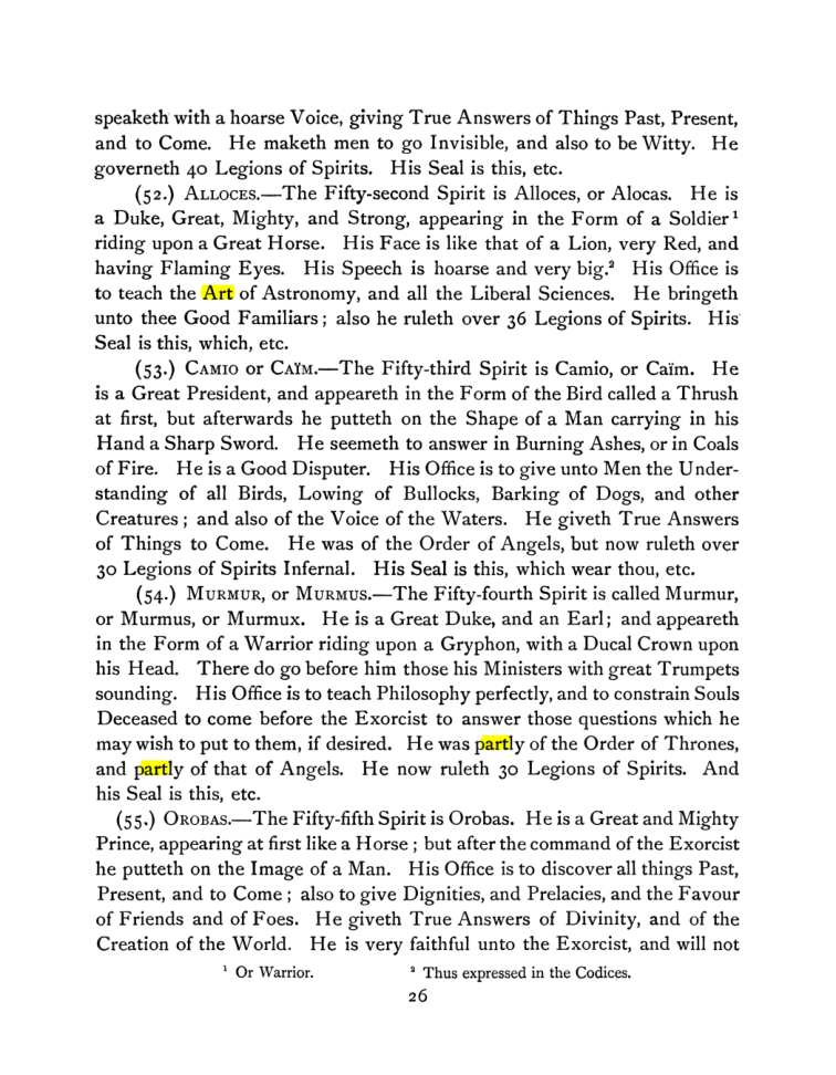 Original scan of The Goetia, PDF page 40