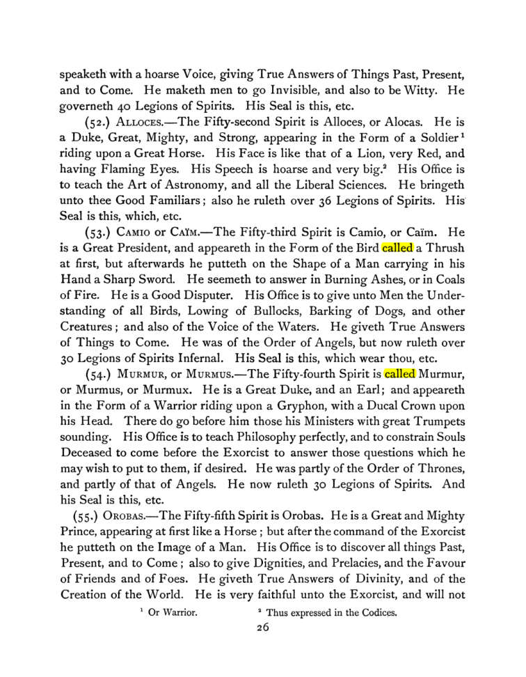 Original scan of The Goetia, PDF page 40